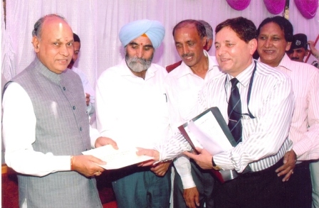 CM Relief Fund donation event photo