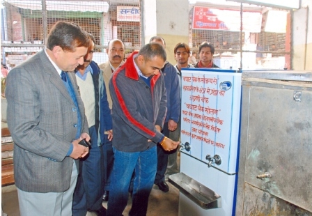 Water dispenser donation to Zonal Hospital Solan